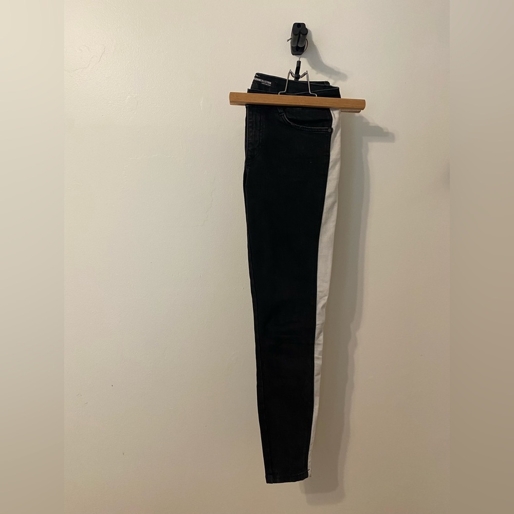 Zara mid-rise skinnies